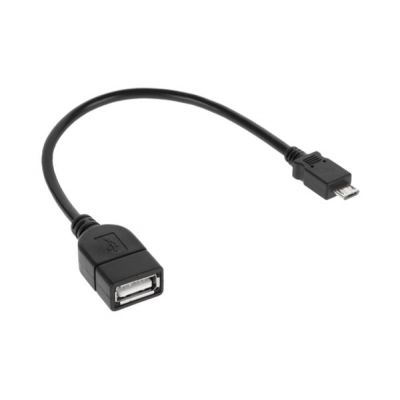Redukce USB zdířka A - micro USB konektor 20cm