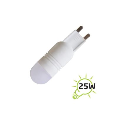 Žiarovka LED G9 2,5W biela teplá TIPA