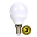 Žiarovka LED E14 8W miniGLOBE biela teplá SOLIGHT WZ425