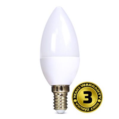 Žiarovka LED E14 8W biela teplá SOLIGHT WZ423