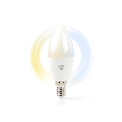 Múdra WiFi žiarovka LED E14 4.5W biela teplá NEDIS WIFILW10WTE14 SMARTLIFE