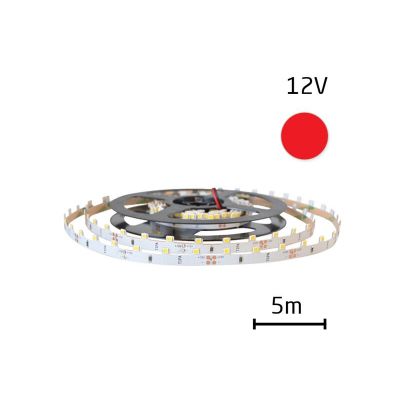 LED pásik 12V 2835 3D 60LED/m IP20 max. 6W/m červená (cievka 5m)