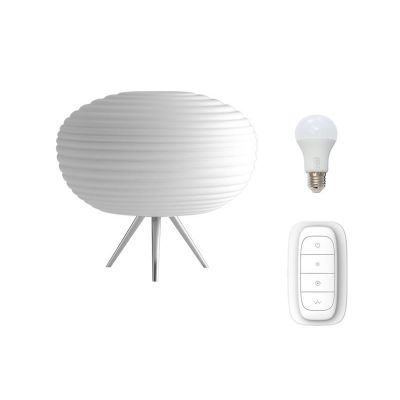 Lampa LED stolná IMMAX NEO COCONO 07065L 8.5W 34cm WHITE + diaľkový ovládač