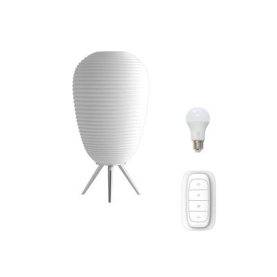 Lampa LED stolná IMMAX NEO COCONO 07064L 8.5W 24 x 43 cm WHITE + diaľkový ovládač