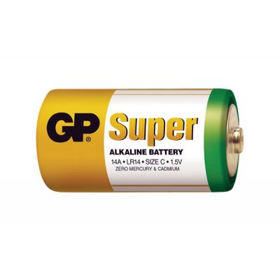 Batéria C (R14) alkalická GP Super Alkaline