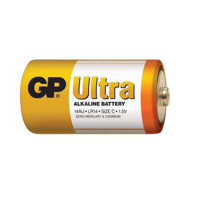 Batéria C (R14) alkalická GP Ultra Alkaline