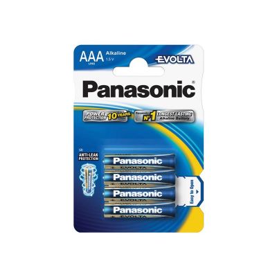 Batéria AAA (R03) alkalická PANASONIC Evolta 4BP