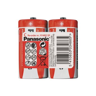 Batéria C (R14) Zn-Cl PANASONIC Red 2S