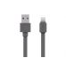 Kábel ALLOCACOC USB/Lightning 1.5m šedý