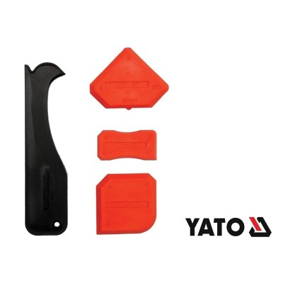 Špachtľa na silikón YATO YT-5262 s odrezávačom 4ks