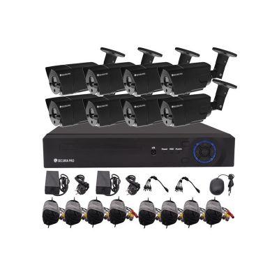 Kamerový systém SECURIA PRO AHD8CHV1-B