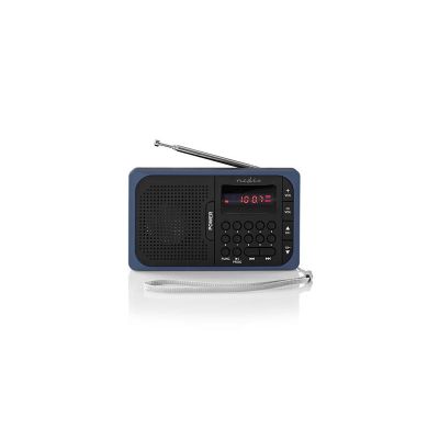 Rádio NEDIS RDFM2100BU BLACK/BLUE