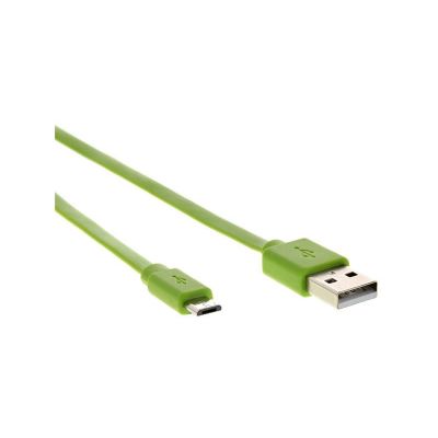 Kábel SENCOR SCO 512-010 USB/Micro USB zelený