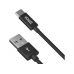 Kábel YENKEE YCU 301 BK USB A 2.0/USB C 1m čierny