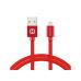 Kábel SWISSTEN USB/Lightning MFi 1,2m červený
