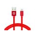 Kábel SWISSTEN USB/USB-C 1,2m červený