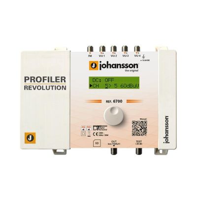 Anténny zosilňovač Johansson 6700, programovateľný zosilňovač, Profiler Revolution